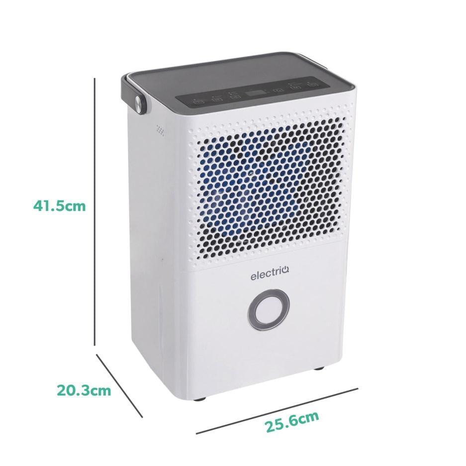 electriQ 10-Liter Luftentfeuchter mit Hygrostat
