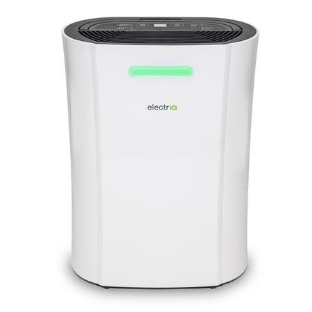 electriQ 12-Liter Luftentfeuchter mit Hygrostat und Luftreiniger