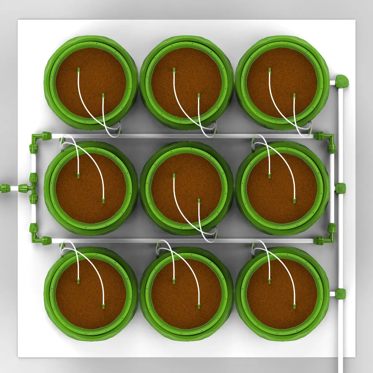 Floraflex Komplettes Mikro-Tropf- und Abflusssystem