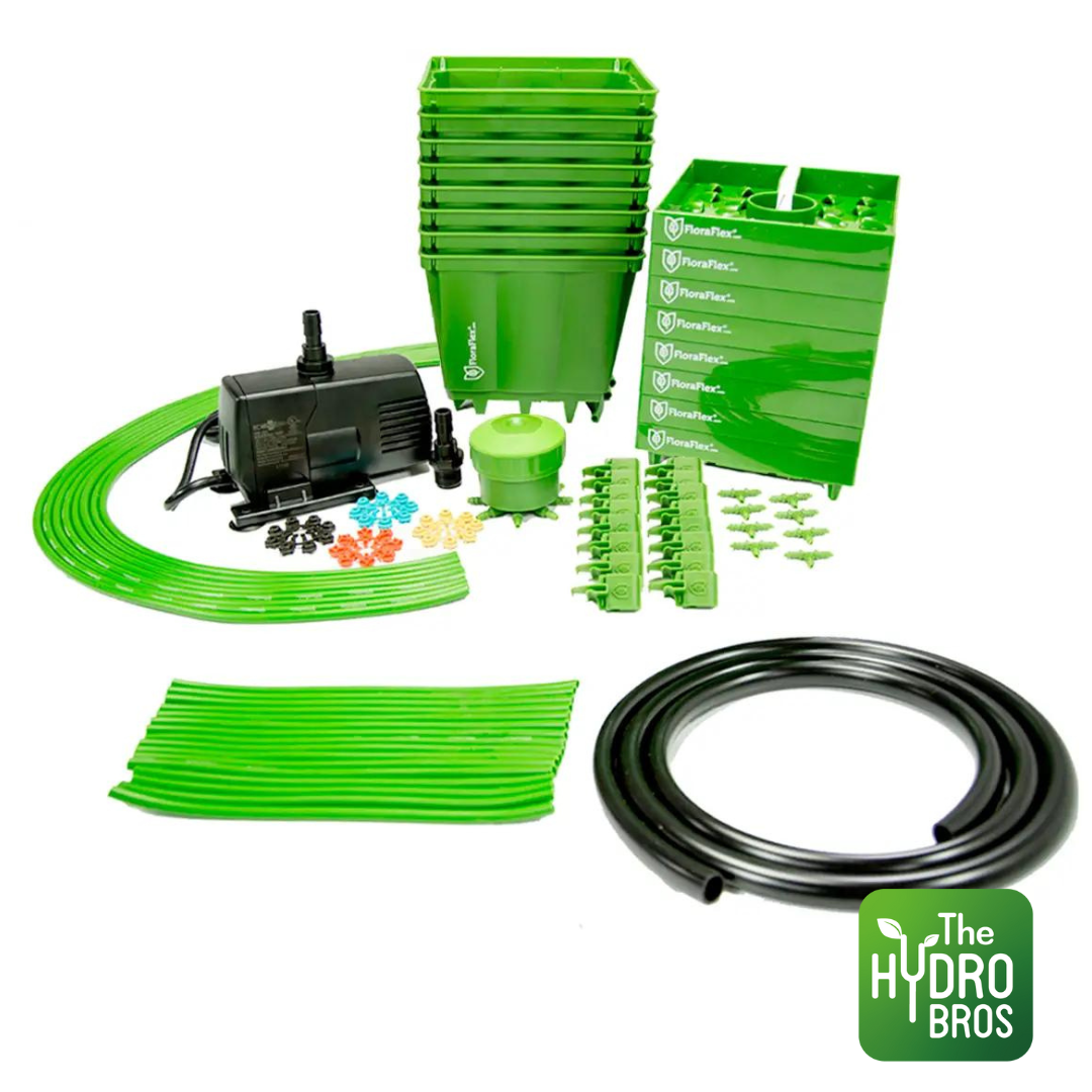 FloraFlex Kit - 15 cm (3,8 l) Topf Pro | 8 Pflanzen