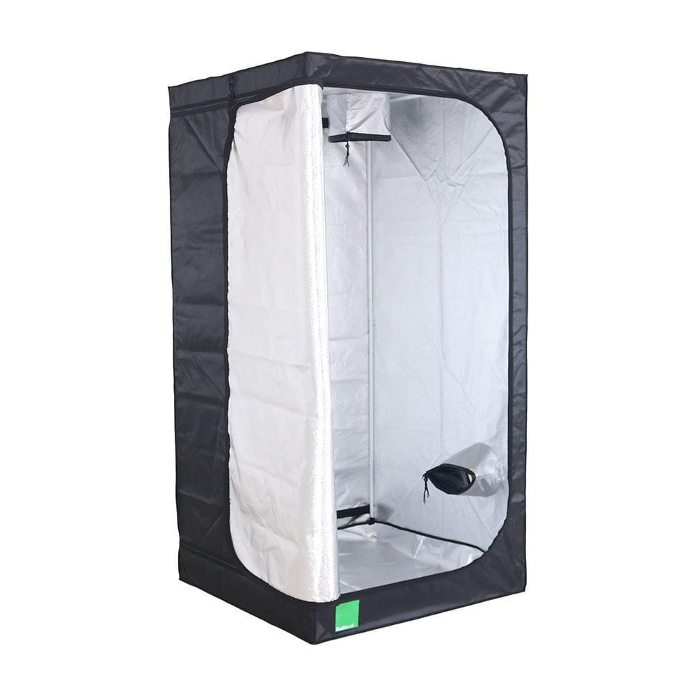 Bud Box Lite Zelt Silber - 100 x 100 x 200cm