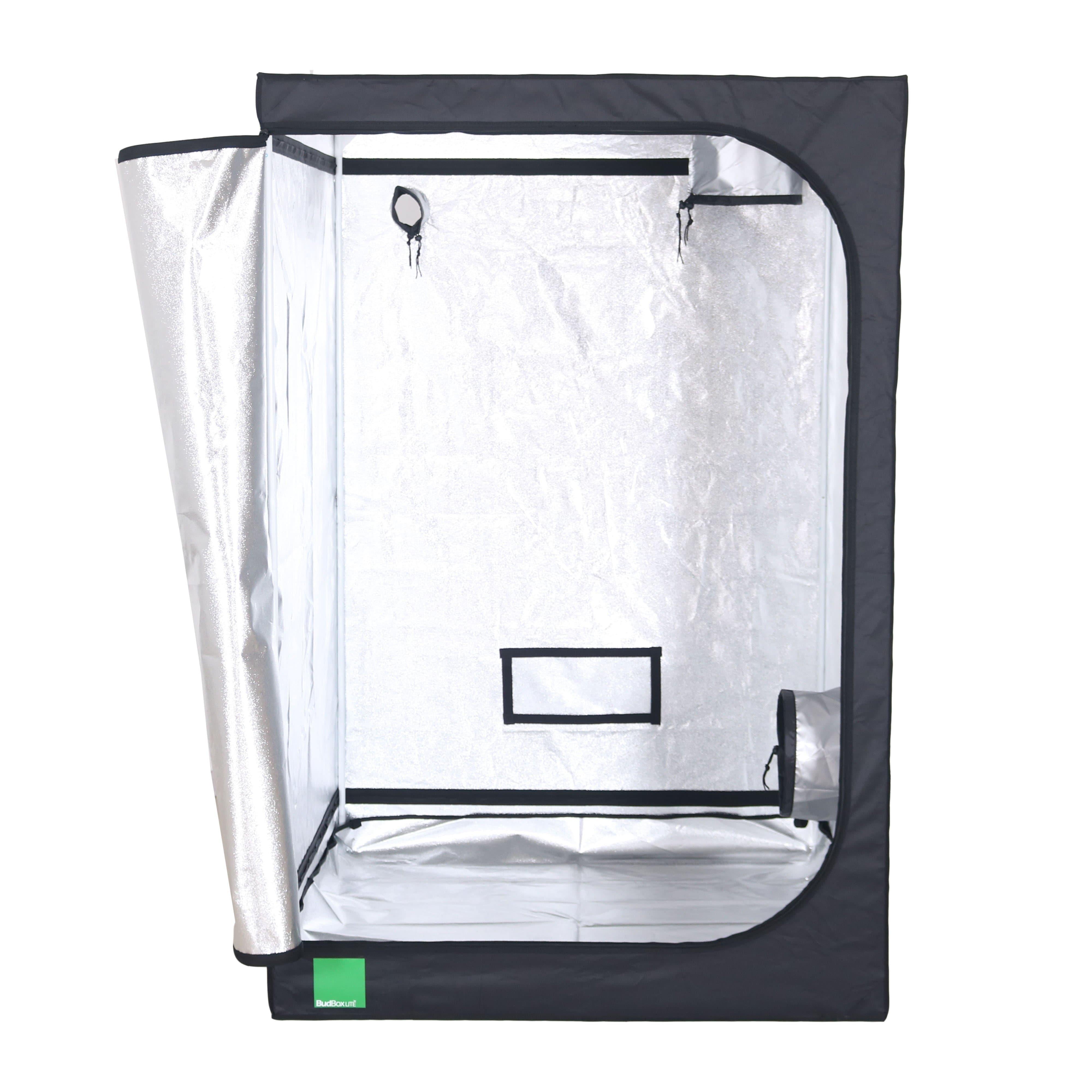Bud Box Lite Zelt Silber - 120 x 120 x 180cm