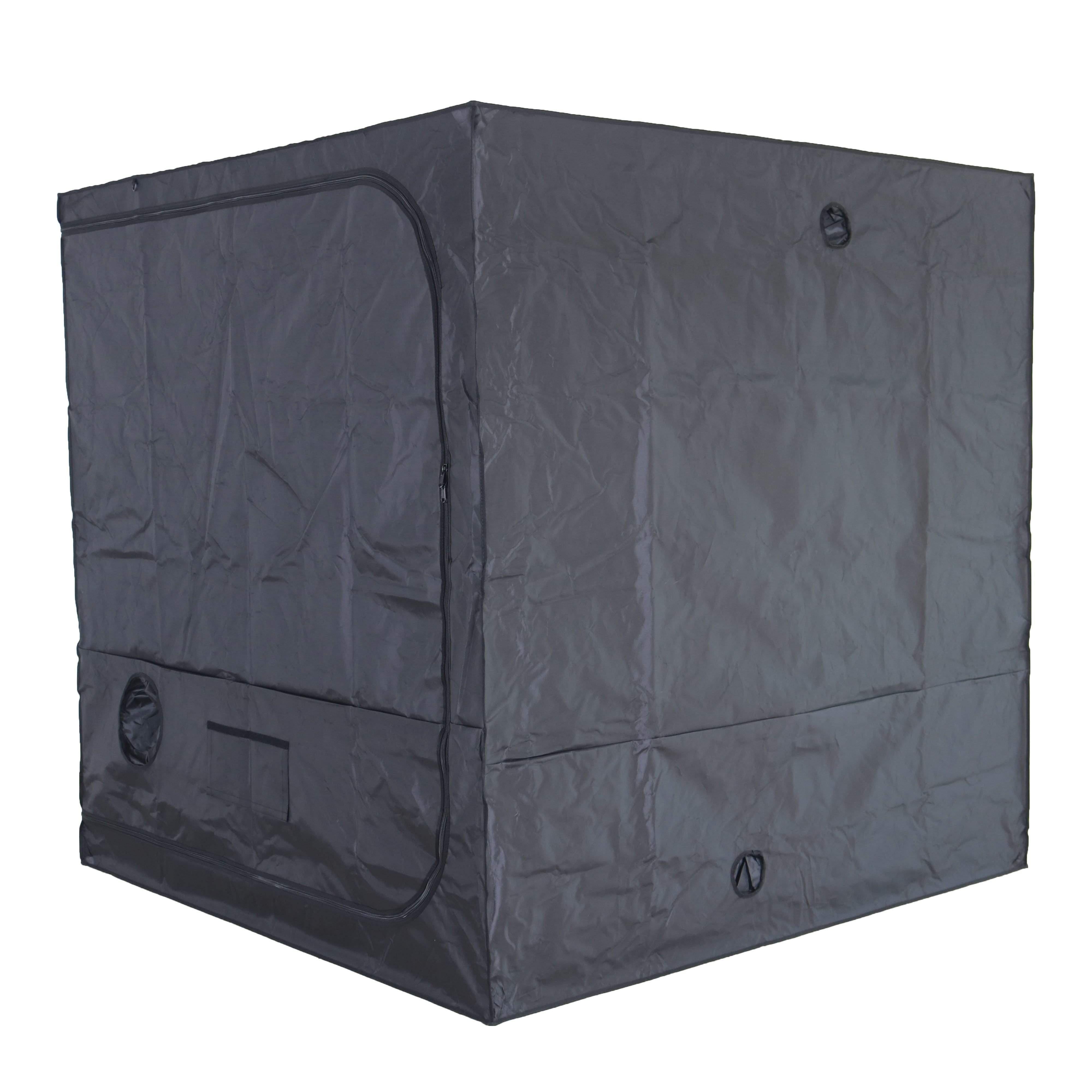 Bud Box Lite Zelt Silber - 200 x 200 x 200 cm (19 mm Stangen & Metallwinkel)