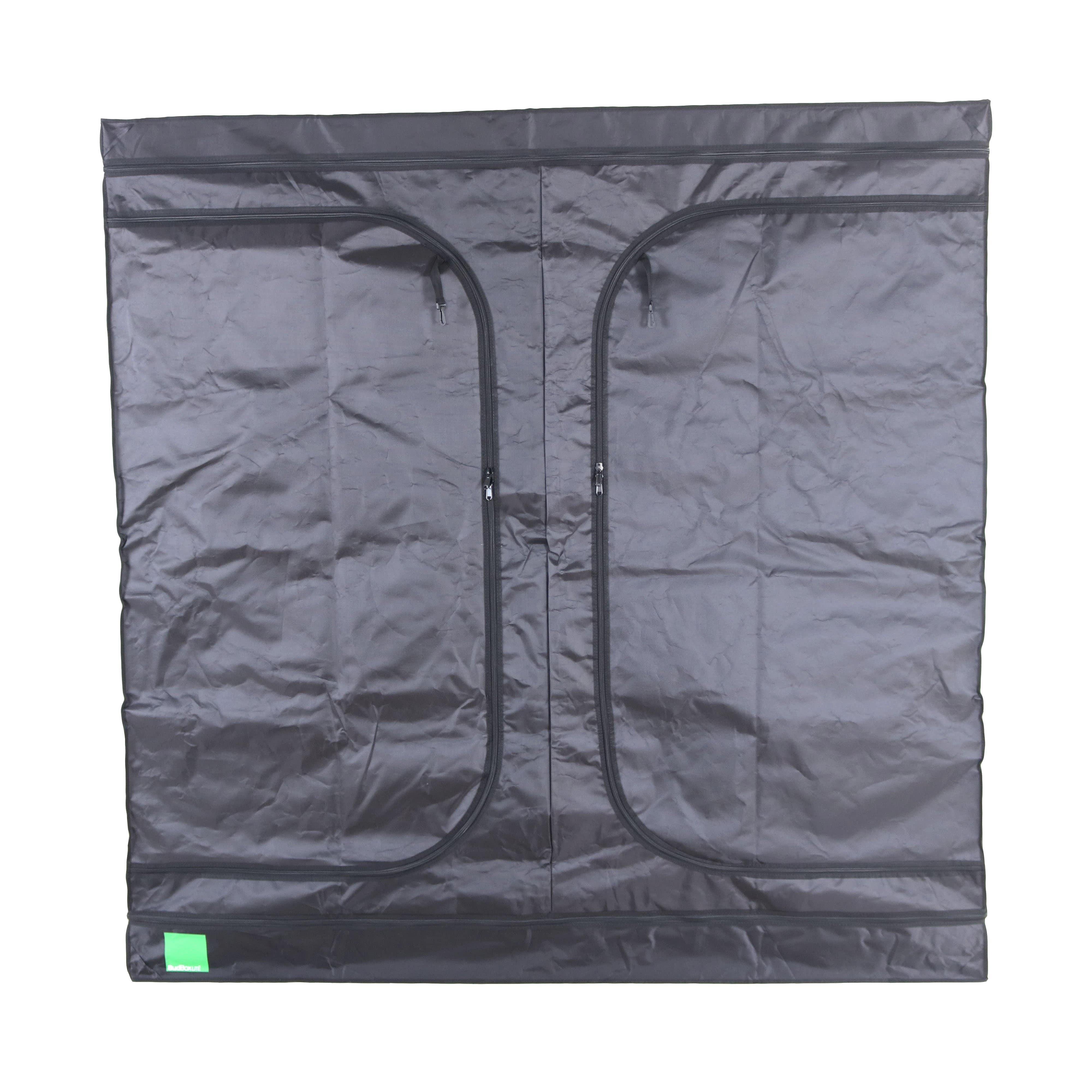 Bud Box Lite Zelt Silber - 200 x 200 x 200 cm (19 mm Stangen & Metallwinkel)