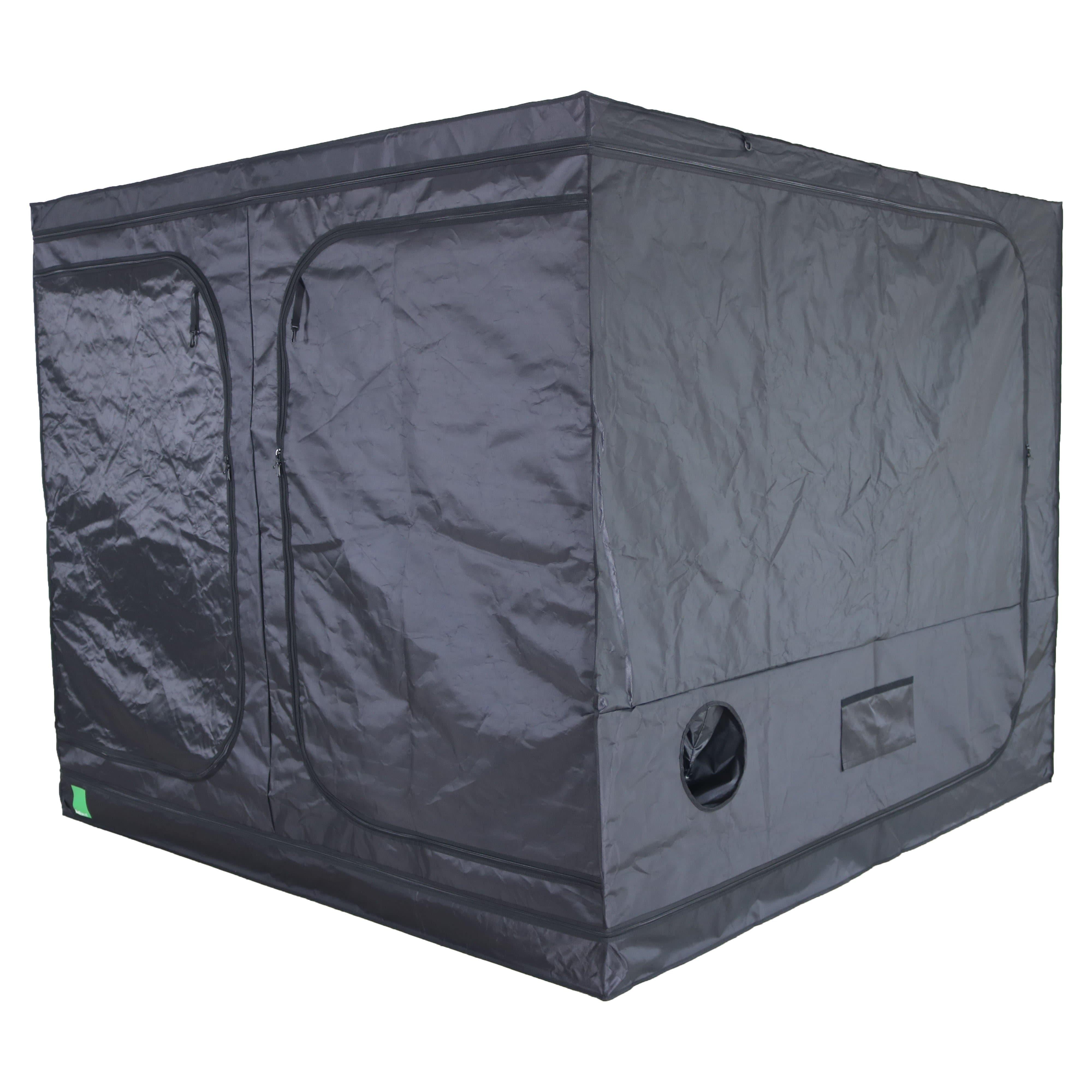 Bud Box Lite Zelt Silber - 240 x 240 x 200cm (19mm Stangen & Metall-Ecken)