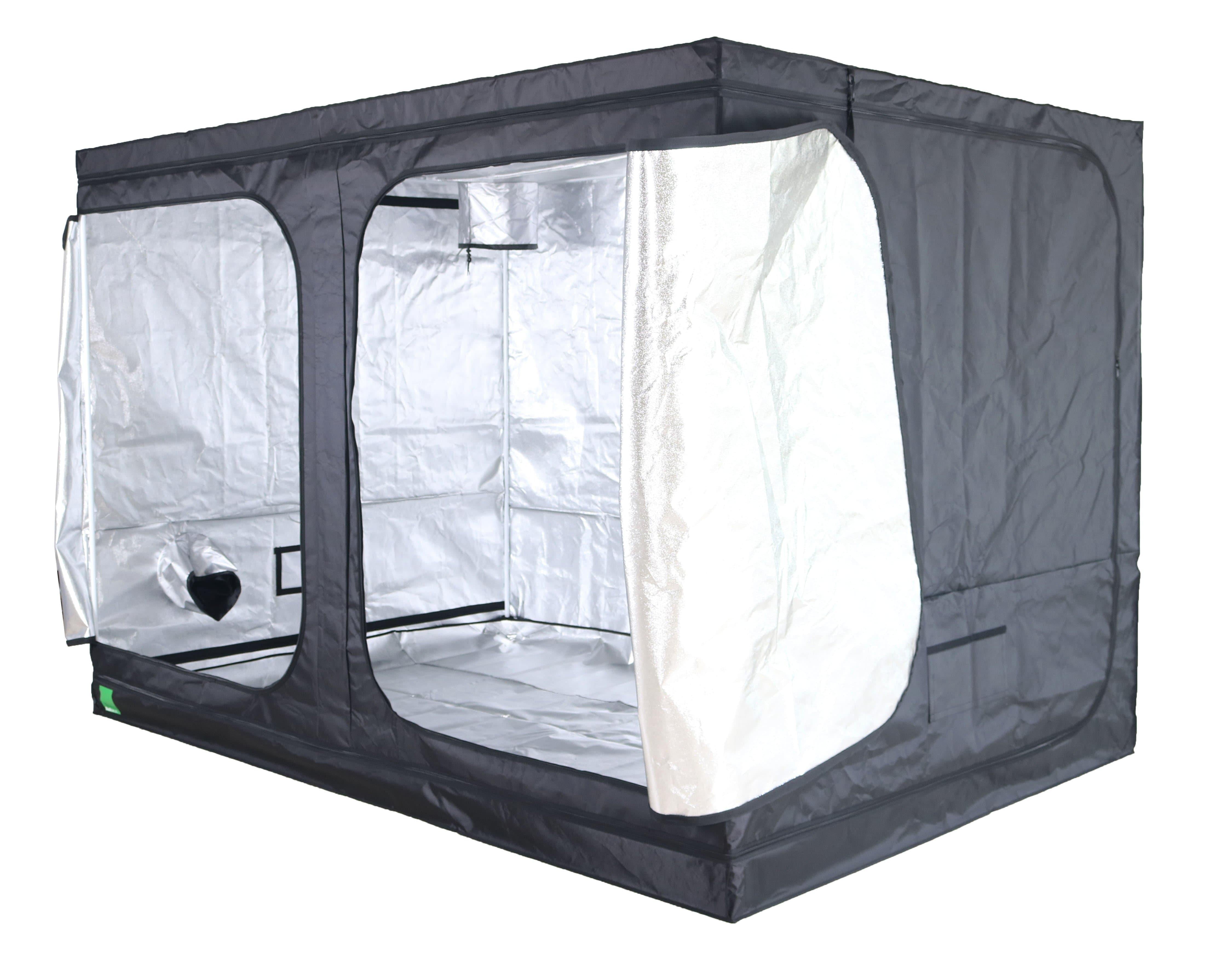 Bud Box Lite Zelt Silber - 300 x 200 x 200cm (19mm Stangen & Metallkanten)
