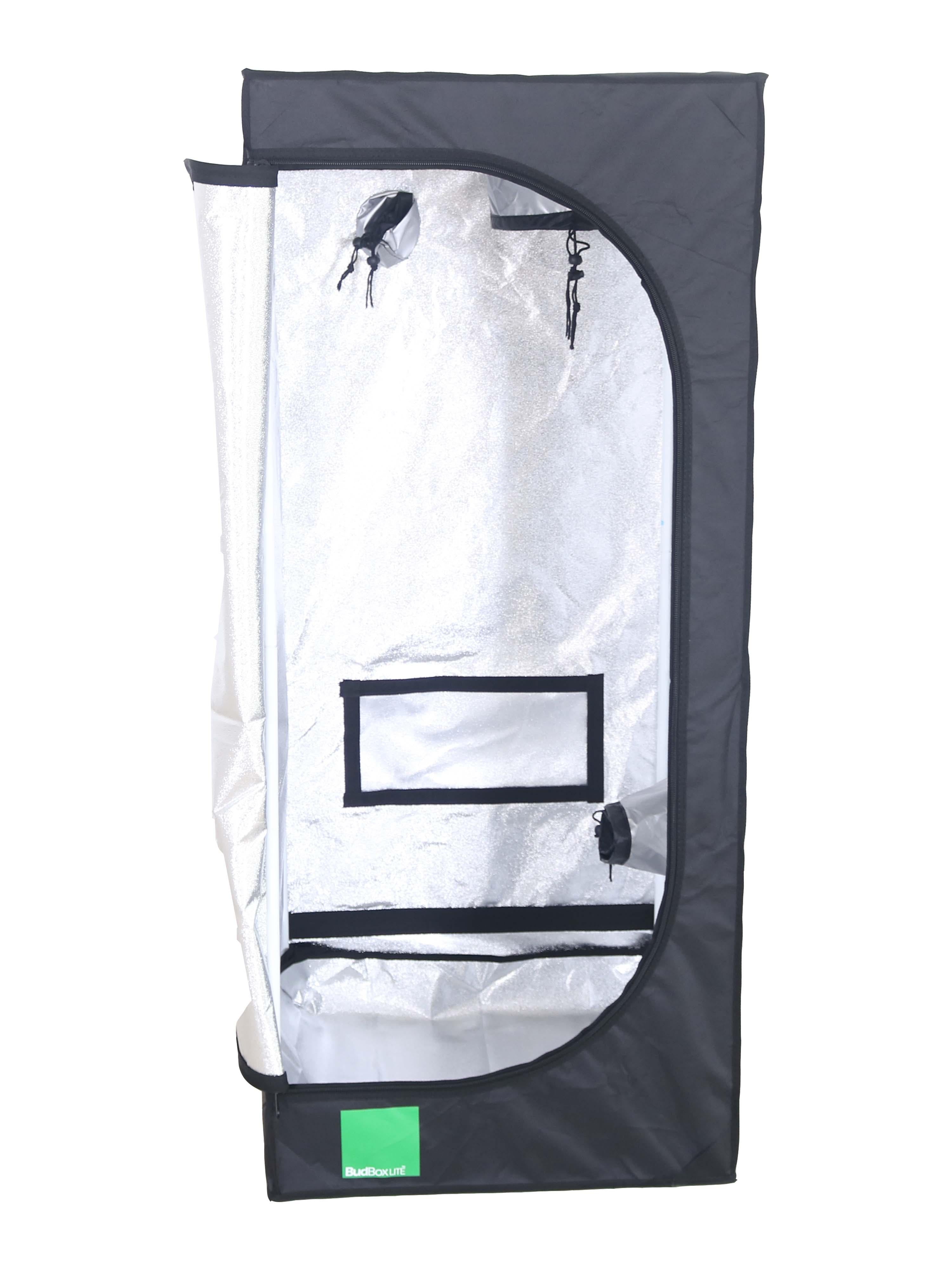 Bud Box Lite Zelt Silber - 60 x 60 x 140cm