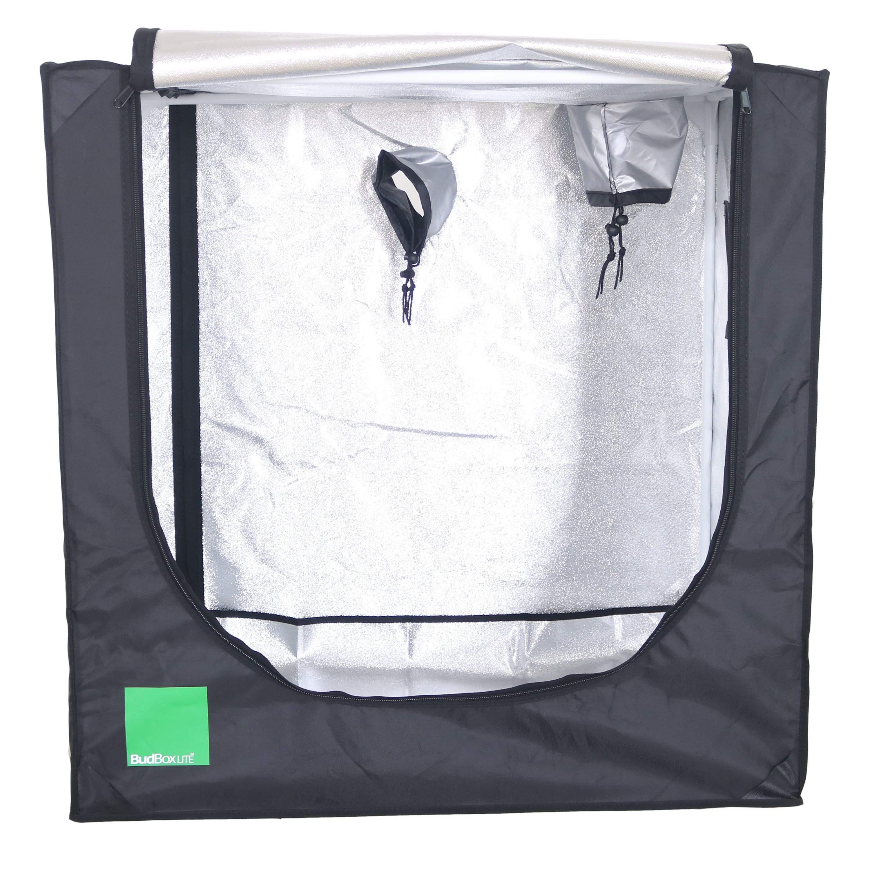 Bud Box Lite Zelt Silber - 60 x 90 x 90 cm