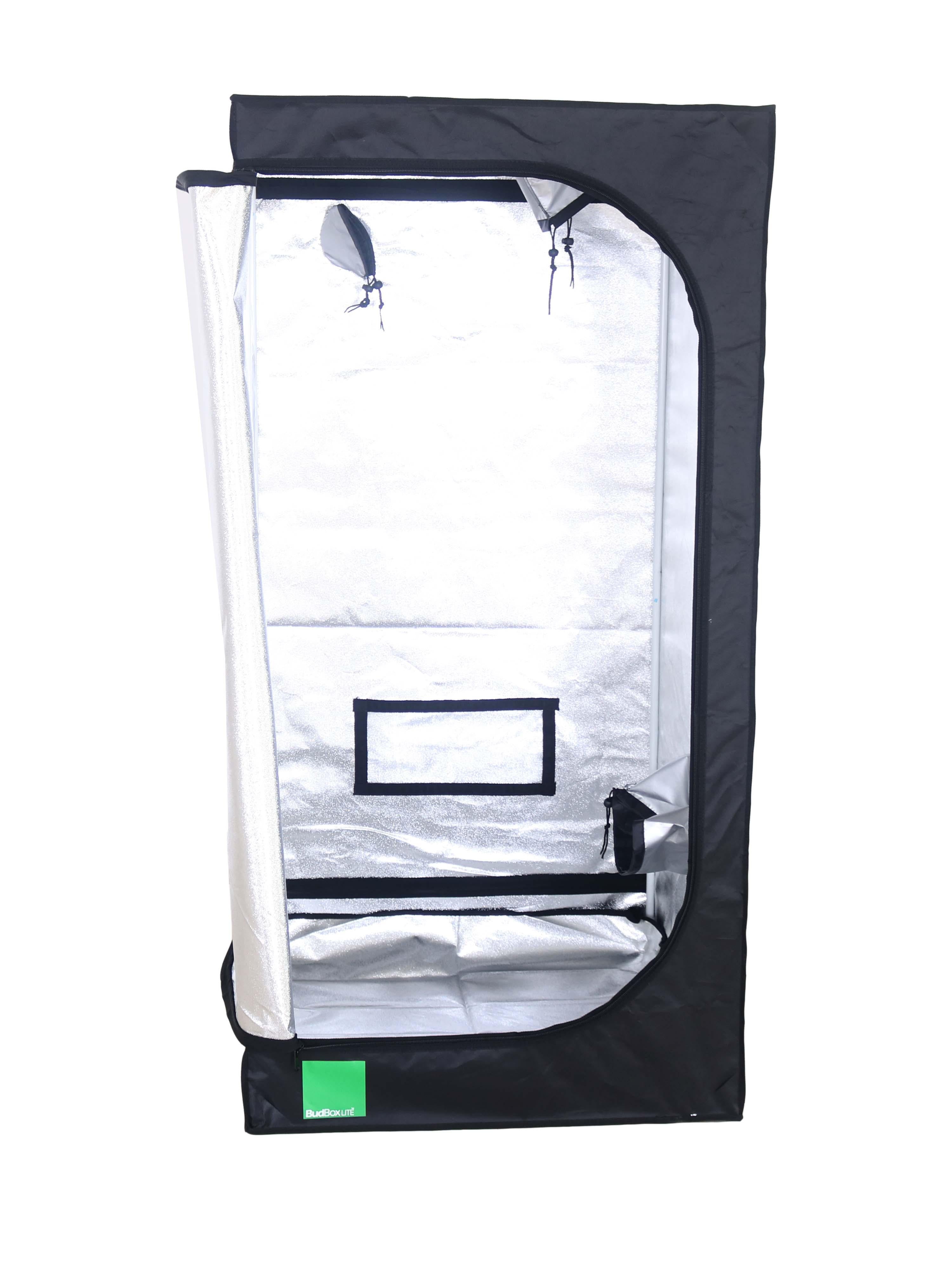Bud Box Lite Zelt Silber - 80 x 80 x 160cm