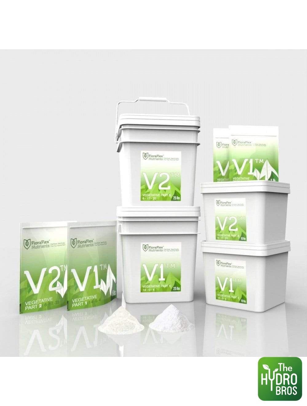 FloraFlex Nährstoffe - Wachstumsbundle (V1+V2)