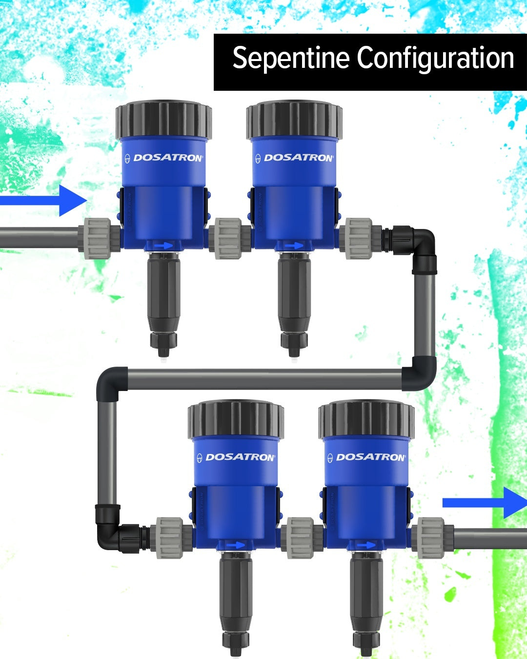 Dosatron 4-teiliger Hobby-Pflanzsystem (SYSD15RE05)