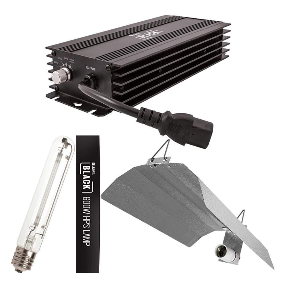 Lumii Schwarzes 600w Digital HPS Lichtset