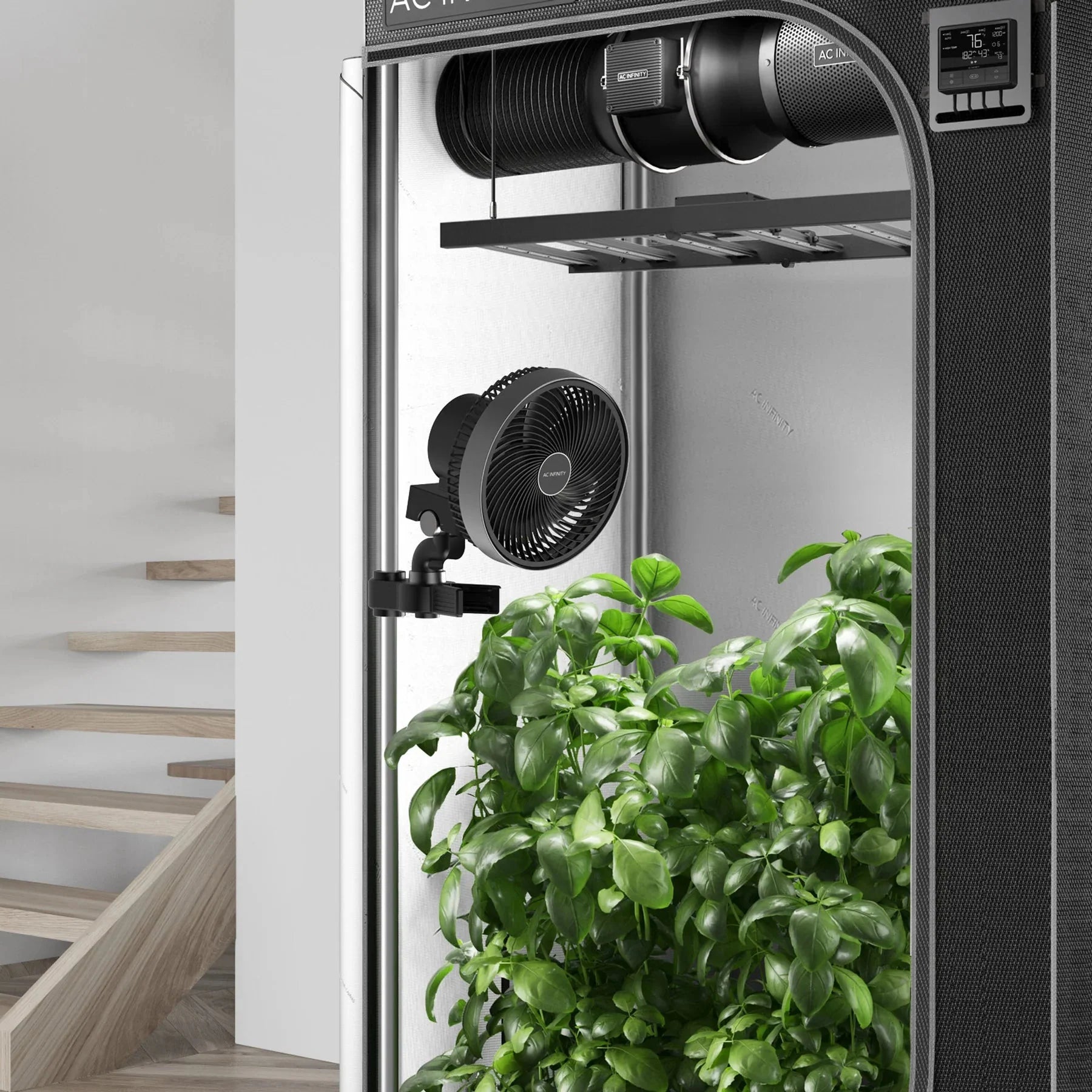 AC Infinity Cloudray A6 EC *MANUELL* Clip-Ventilator (AC-CCA6) - GEN 2