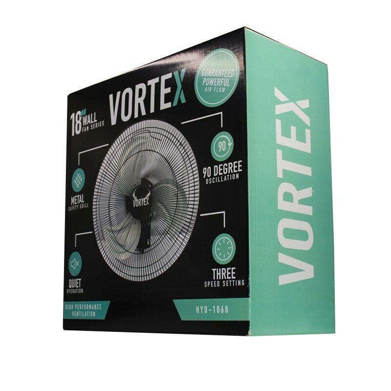 Vortex 18" Schwerlast oszillierender Wandventilator
