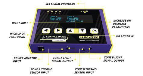 Lumatek Steuerungspanel Plus 2.0 (HID+LED) - Controller
