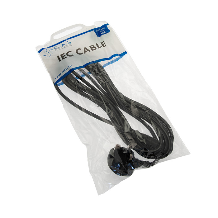 2,5 m IEC Wasserkocherkabel