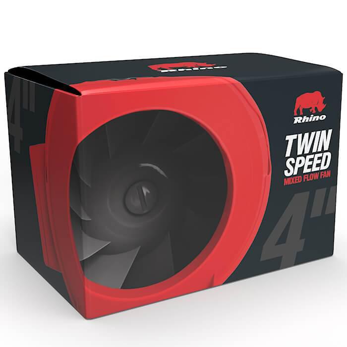 Rhino Twin Speed - Axial- und Radial-Lüfter
