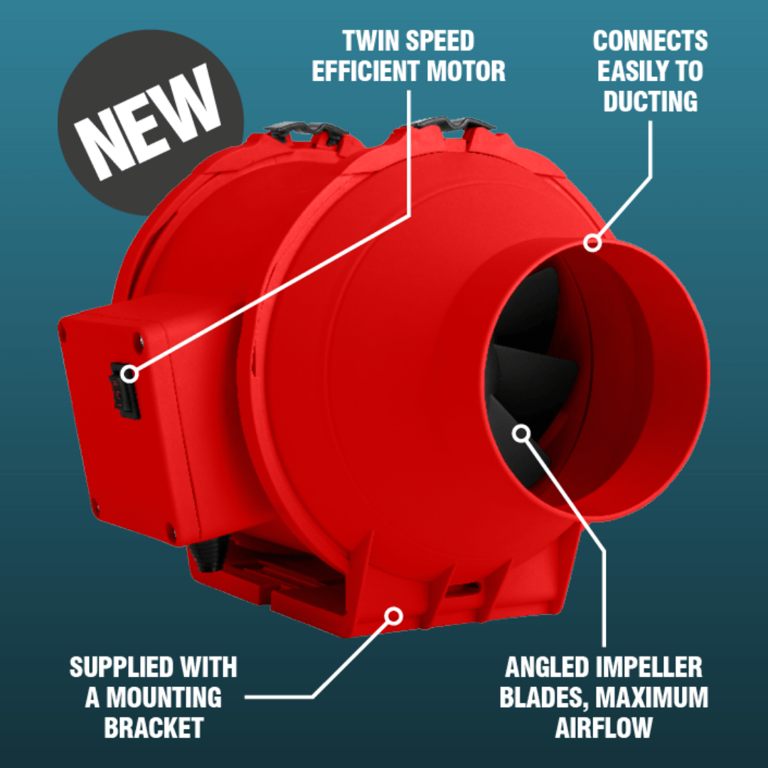 Rhino Twin Speed - Axial- und Radial-Lüfter