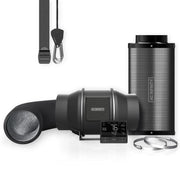 AC Infinity - Komplettes Luftfilter-Kit Pro | Inline-Lüfter, WIFI 69 Pro Smart-Controller, Aktivkohlefilter & Schlauchleitung