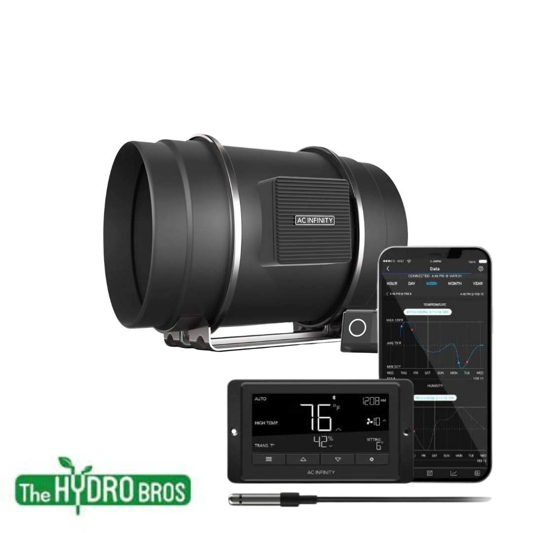 AC Infinity Cloudline S8 Lüfter- und UIS-Controller-Set
