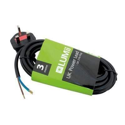 13A Stecker mit abisoliertem Ende (3 m)