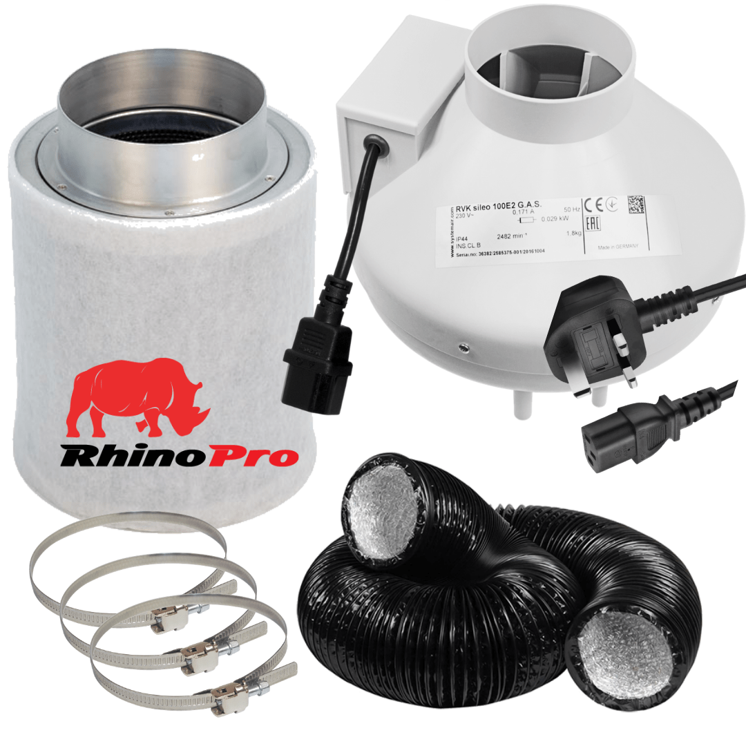 RVK Ventilator + Rhino Pro Absaugset