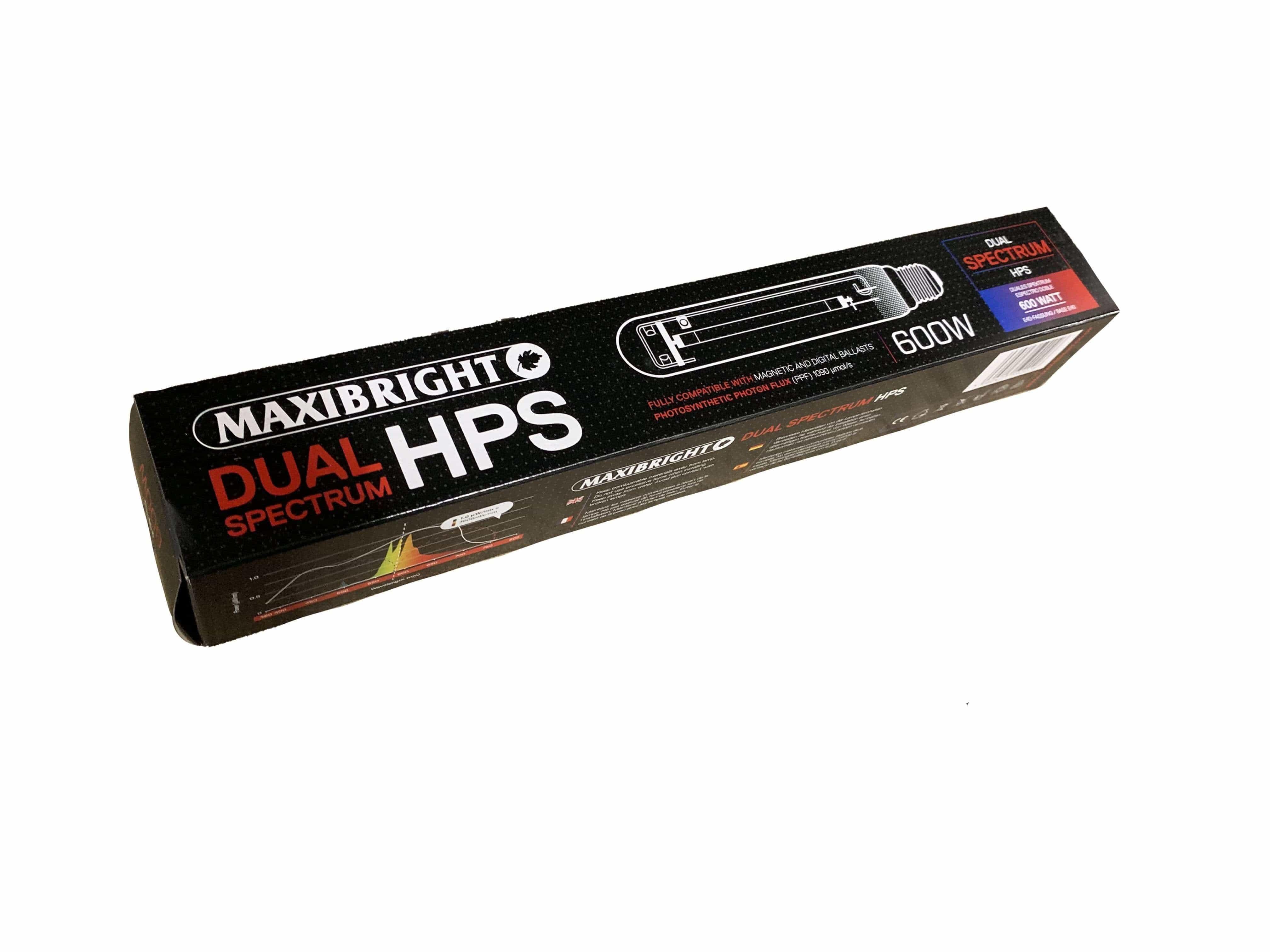 Maxibright 600W HPS Dual-Lampe