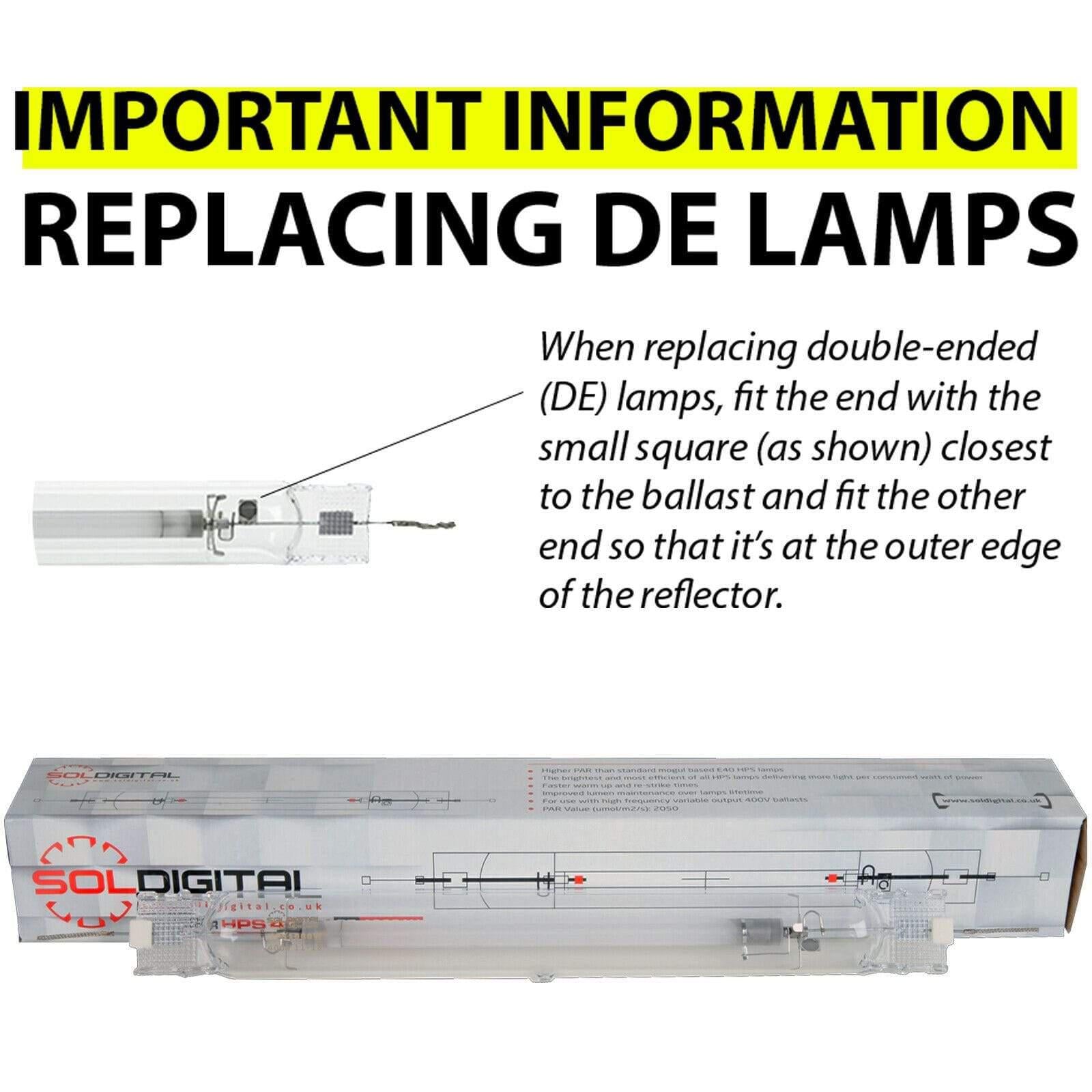 Sol Digital 1000W DE Ersatzlampe