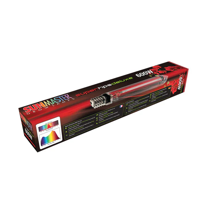 Sunmaster - 600W Super HPS Lampe (Rotes Spektrum)