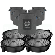 AC Infinity 5-Gallonen Stofftöpfe und Basis-Set
