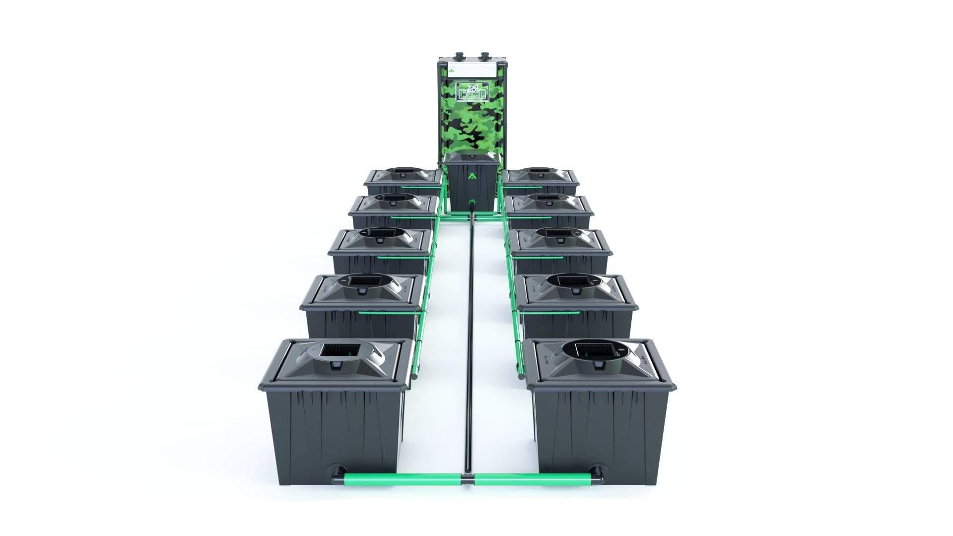 Alien RDWC 10 Topf 36L Schwarze Serie