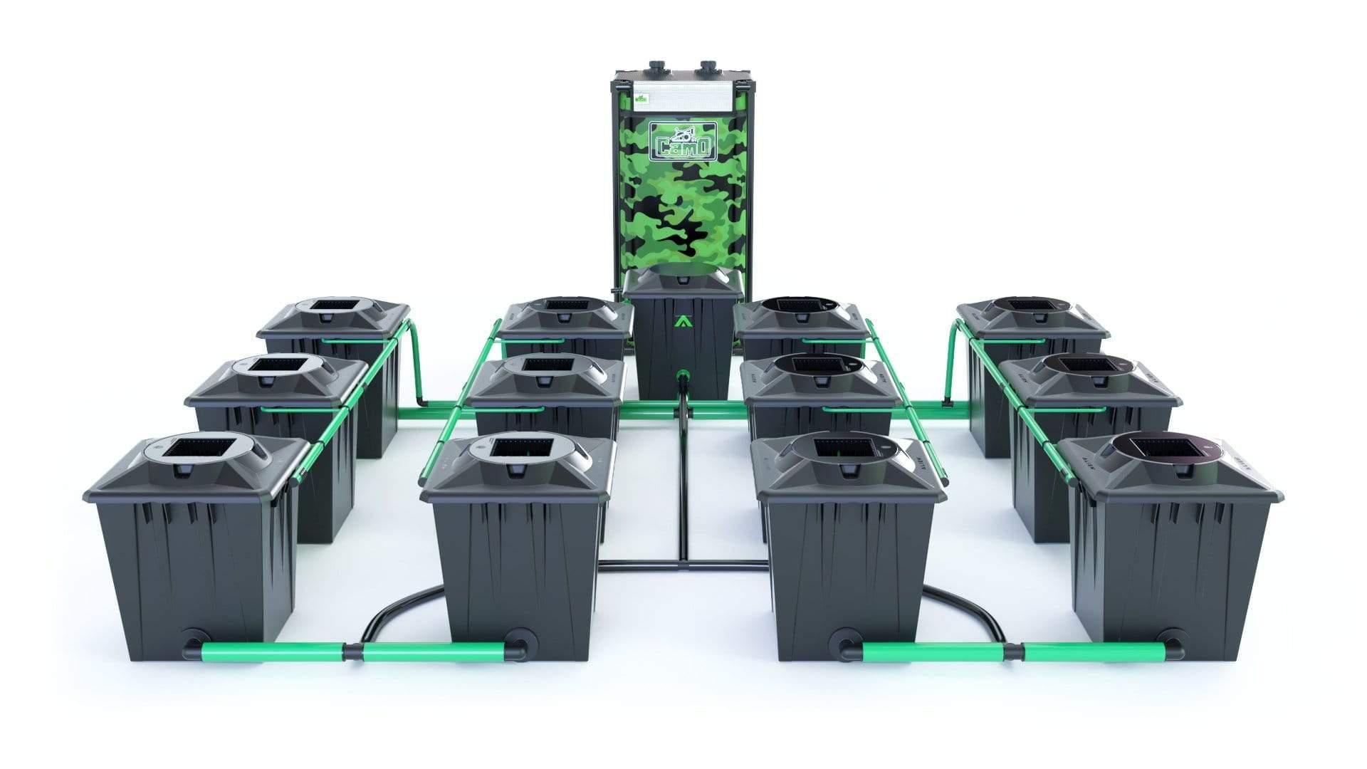 Alien RDWC 12 Pflanzenbehälter 20L Schwarze Serie