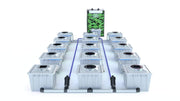 Alien RDWC 15 Pflanzentopf 36L PRO Silber Serie