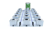 Alien RDWC 18 Topf 36L PRO Silber Serie