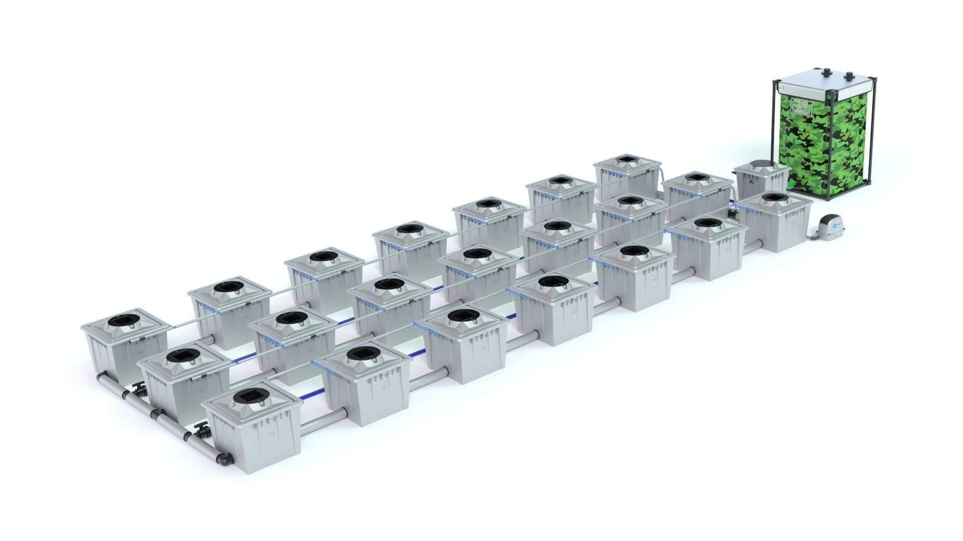 Alien RDWC 21 Topf 36L PRO Silber Serie