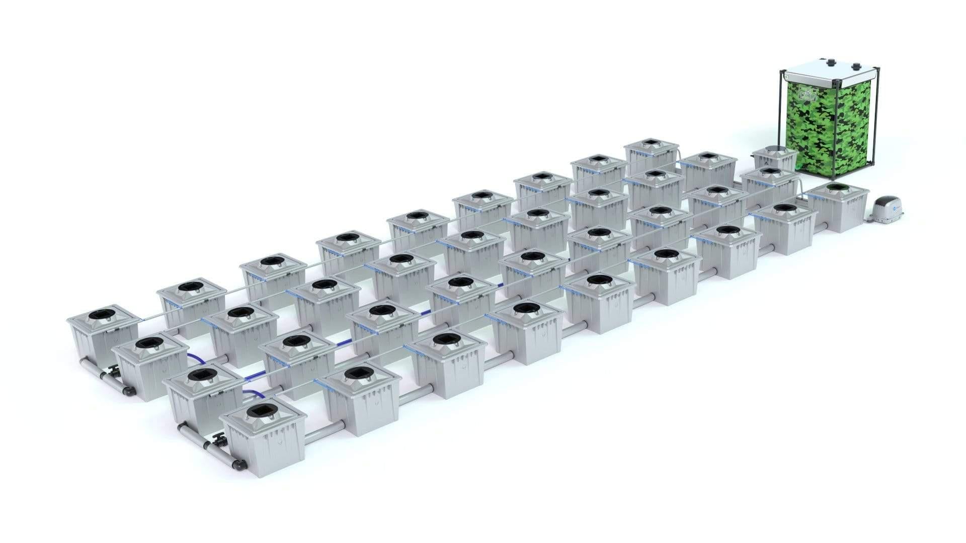 Alien RDWC 36 Topf 36L PRO Silber Serie