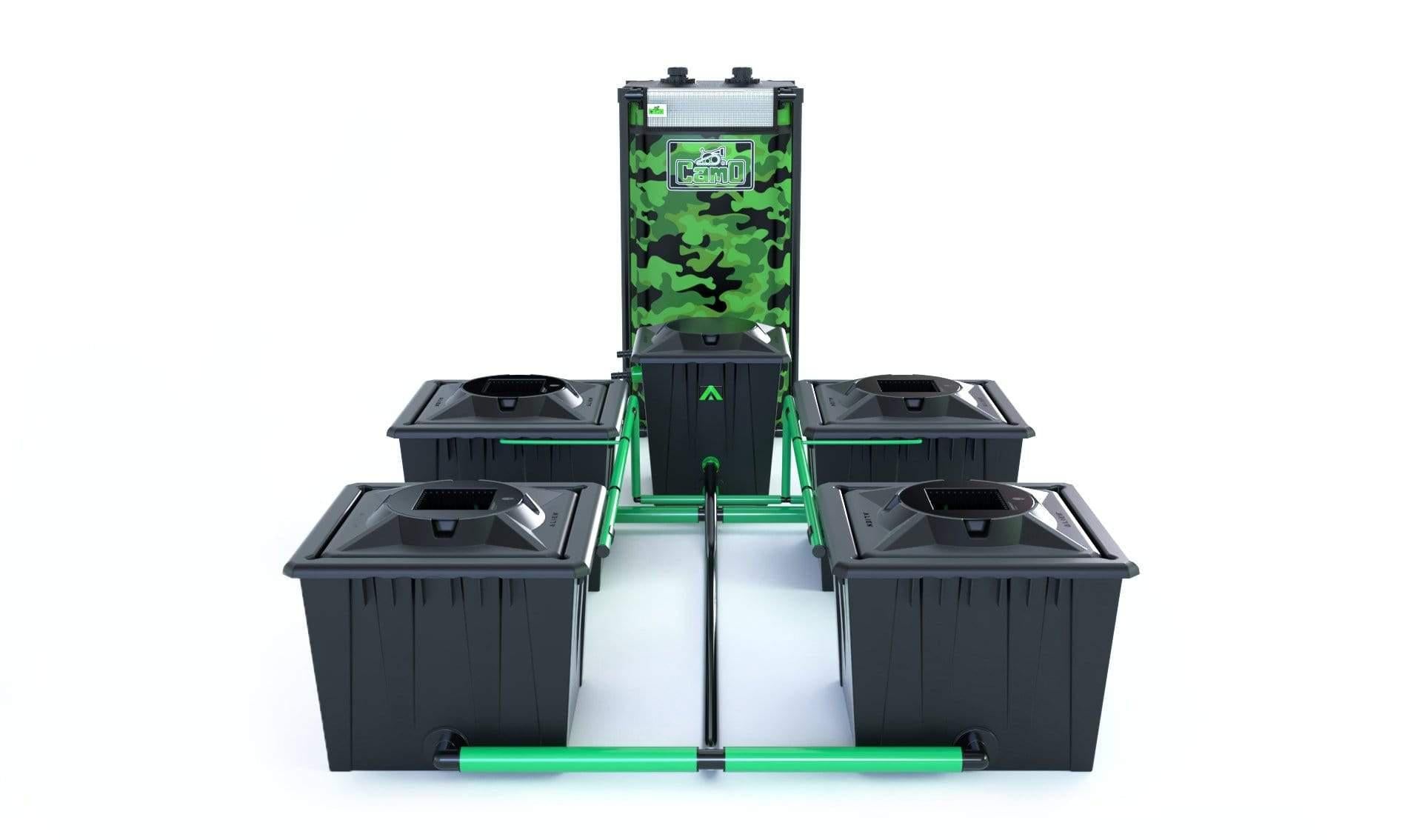 Alien RDWC 4 Behälter 36L Schwarze Reihe