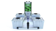 Alien RDWC 4-Topf 36L PRO Silber Serie