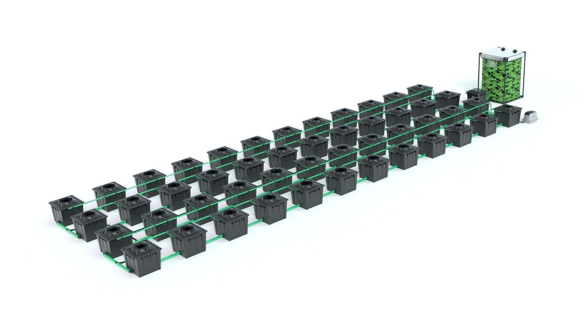 Alien RDWC 48 Töpfe 36L Schwarze Serie