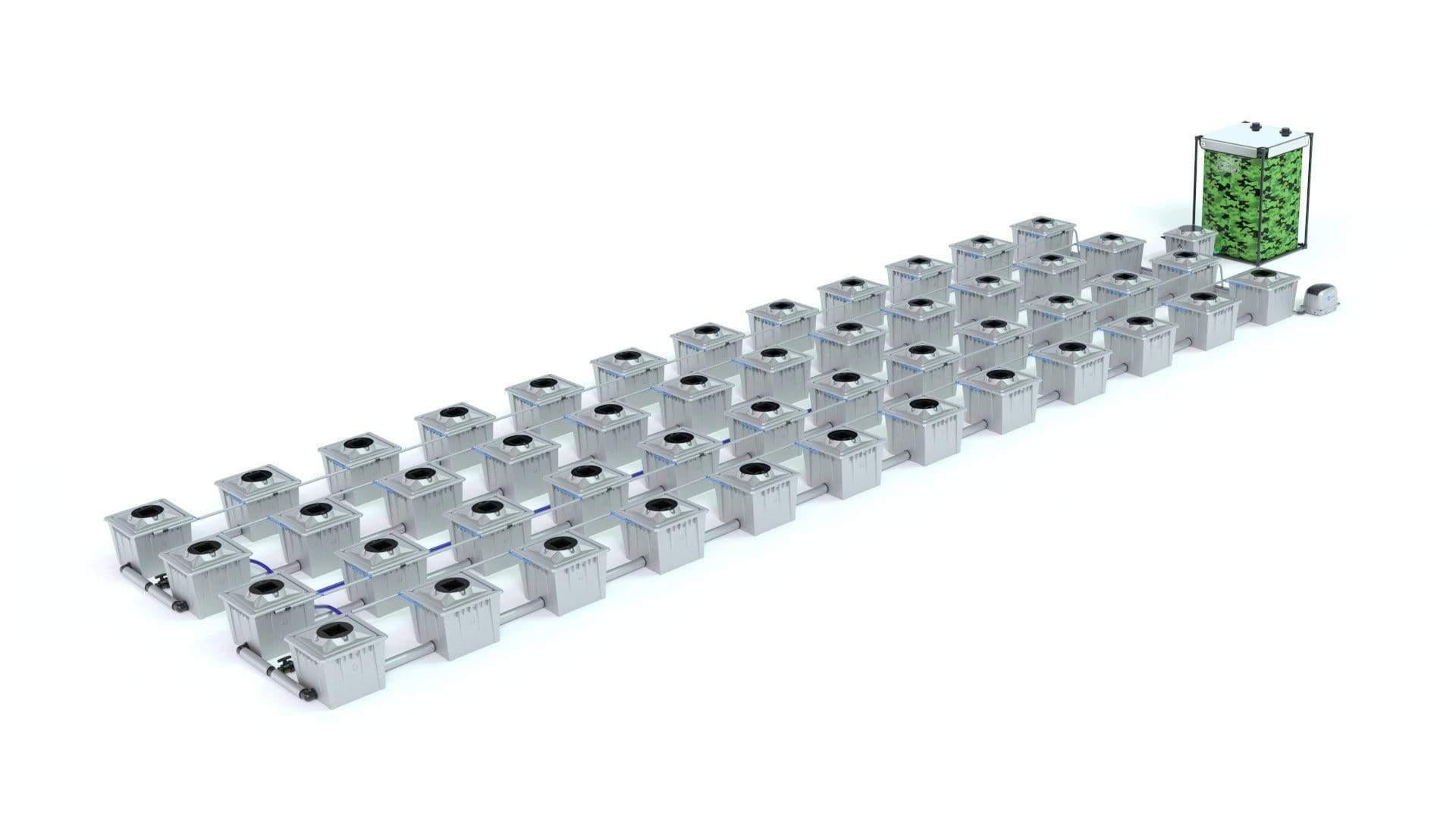 Alien RDWC 48 Topf 36L PRO Silber Serie