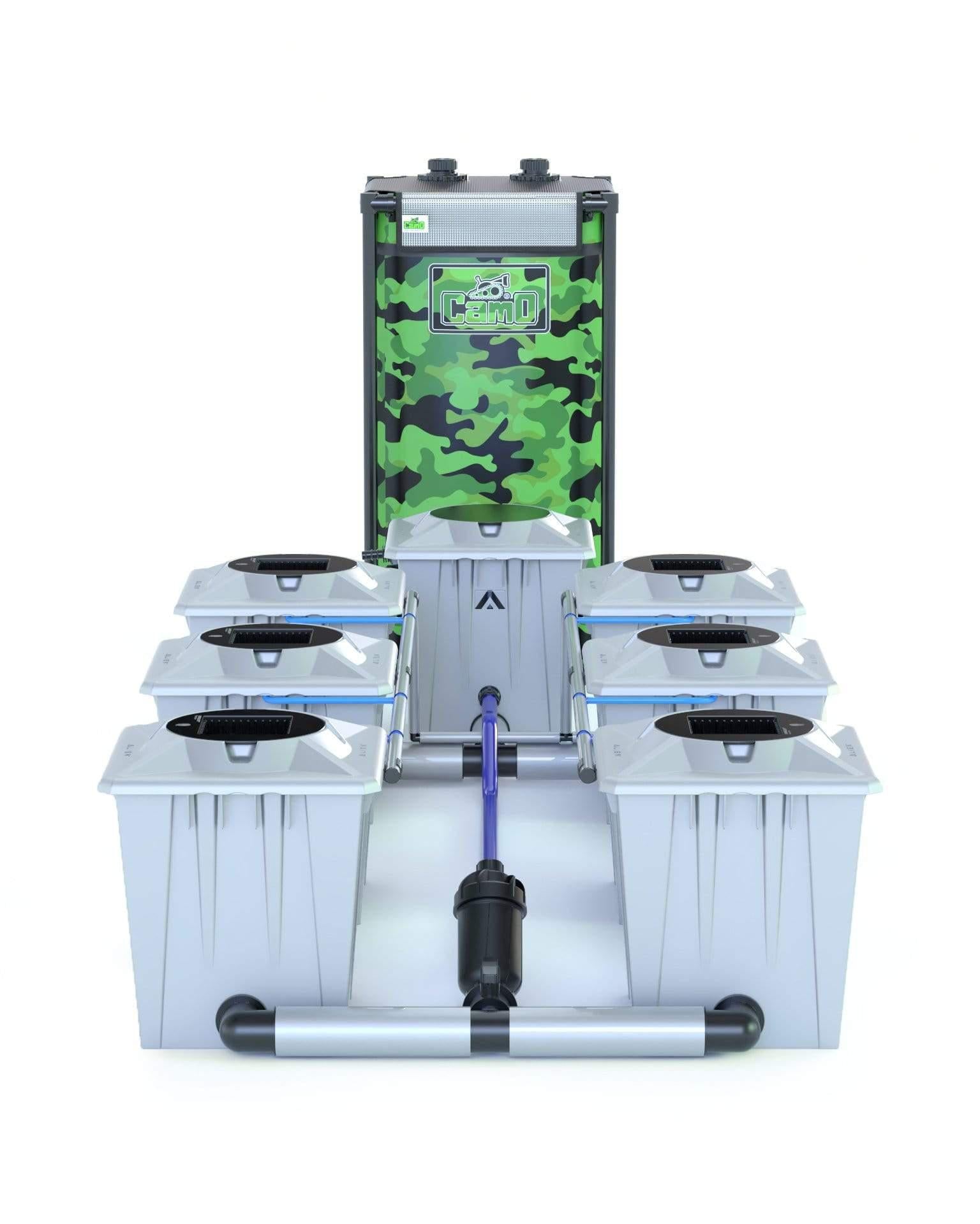 ALIEN® RDWC 6 Topf 20L PRO Silber Serie