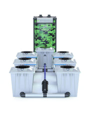 ALIEN® RDWC 6 Topf 20L PRO Silber Serie