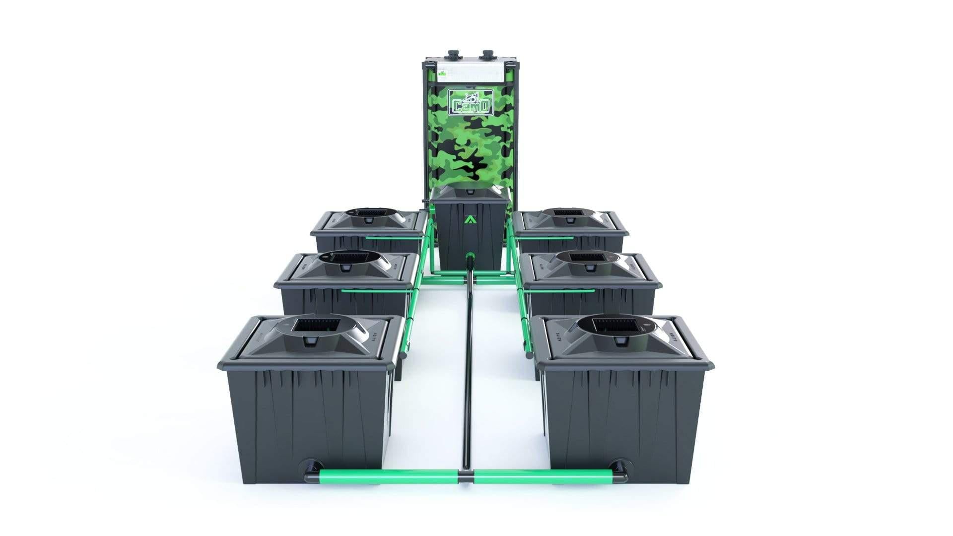 Alien RDWC 6 Behälter 36L Schwarze Serie