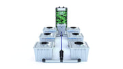 Alien RDWC 6 Pflanzentopf 36L PRO Silber Serie