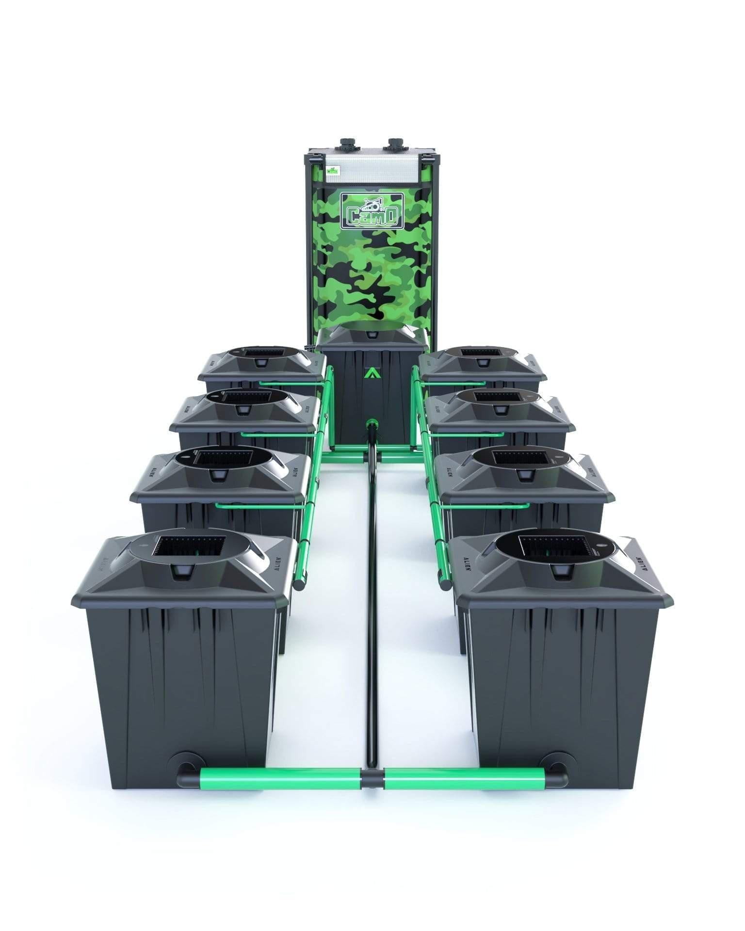 Alien RDWC 8-Topf 20L Schwarze Serie
