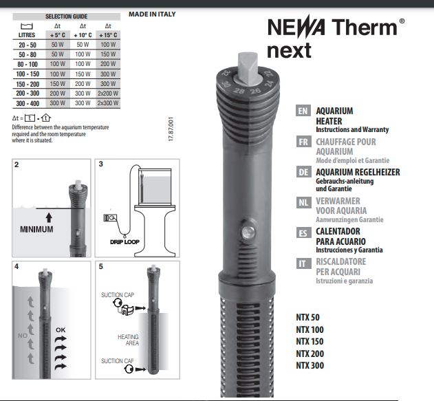 Newa Therm Next Nährstoffheizung