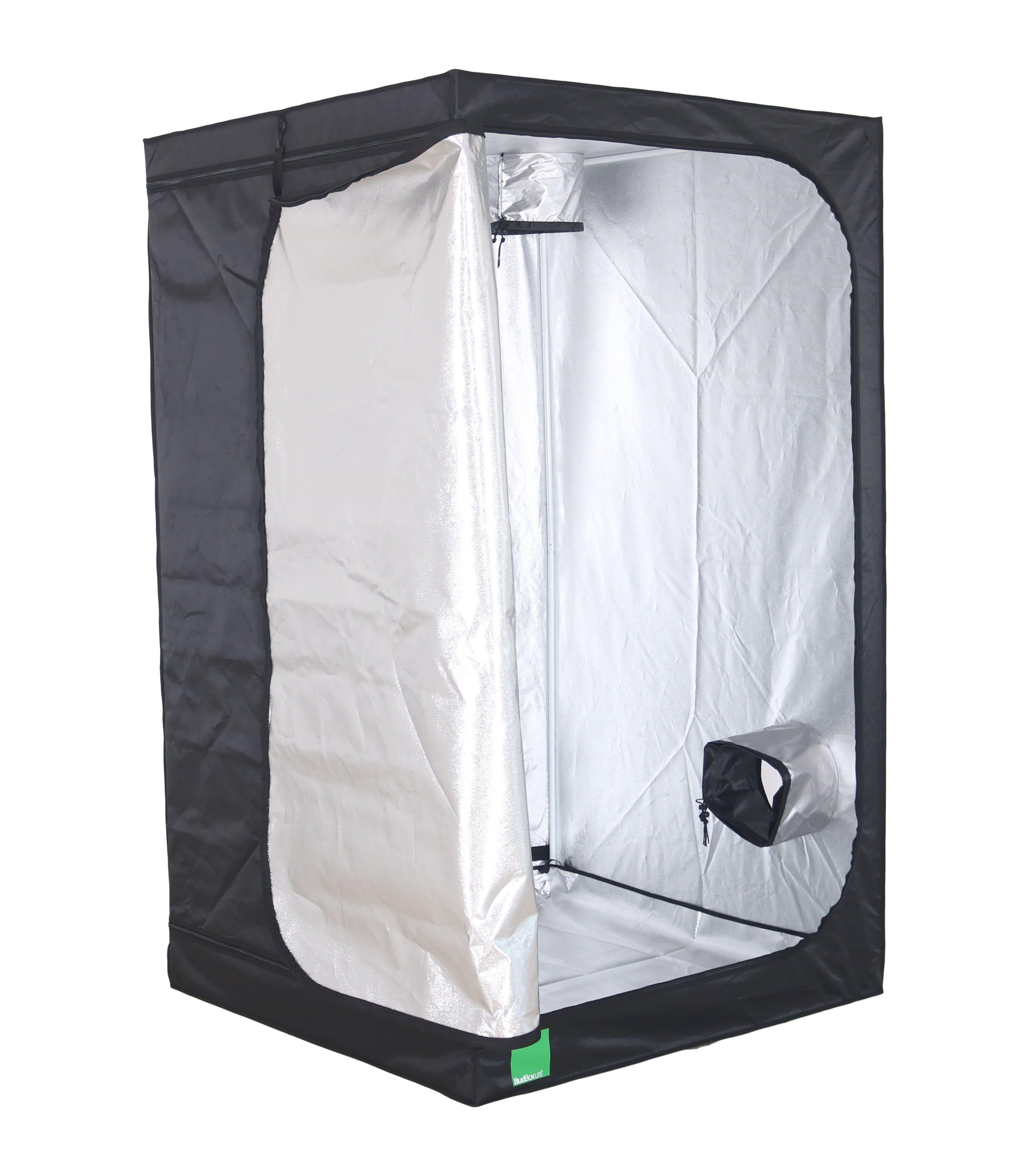 Bud Box Lite Zelt Silber - 120 x 120 x 200 cm