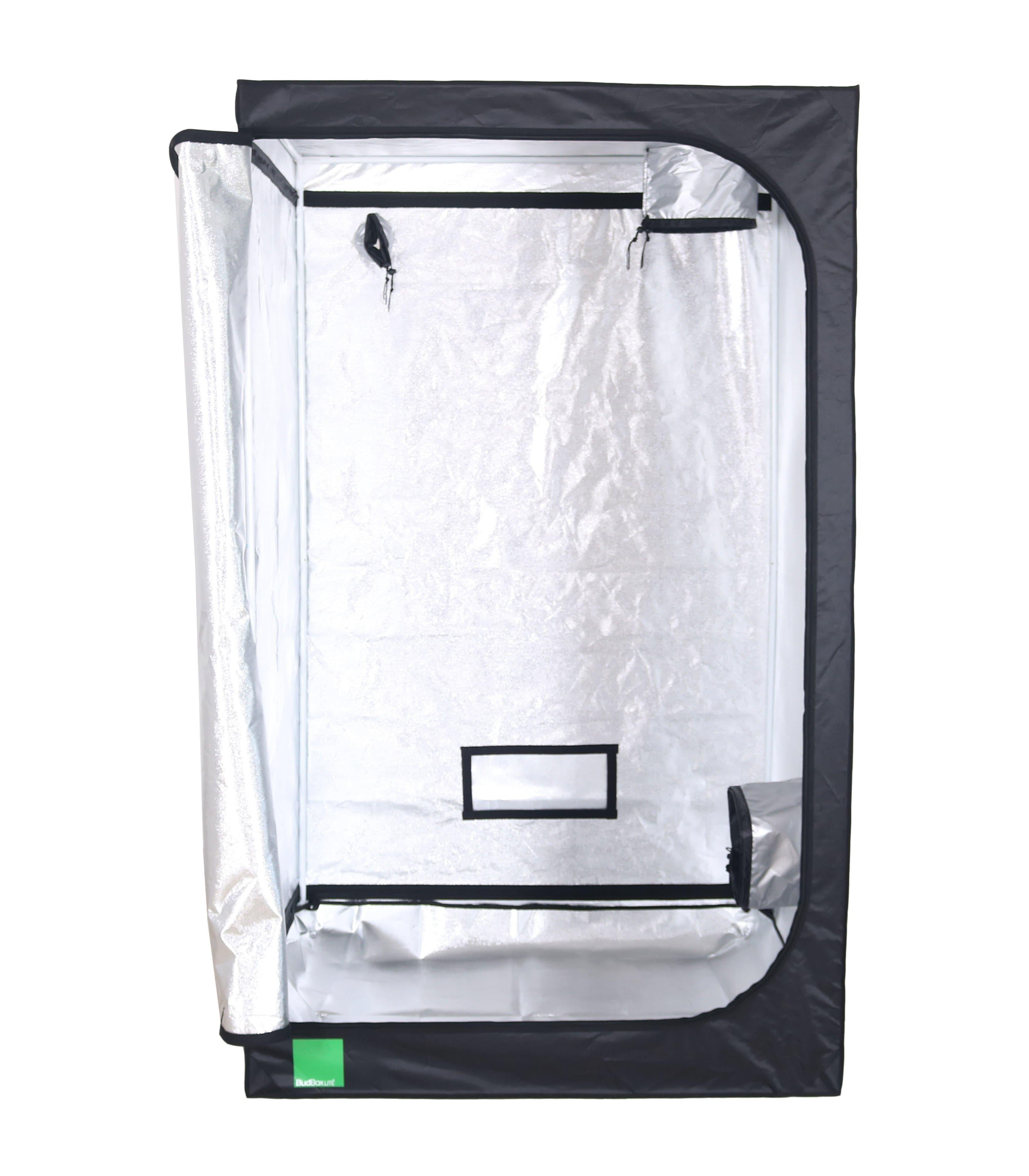 Bud Box Lite Zelt Silber - 120 x 120 x 200 cm