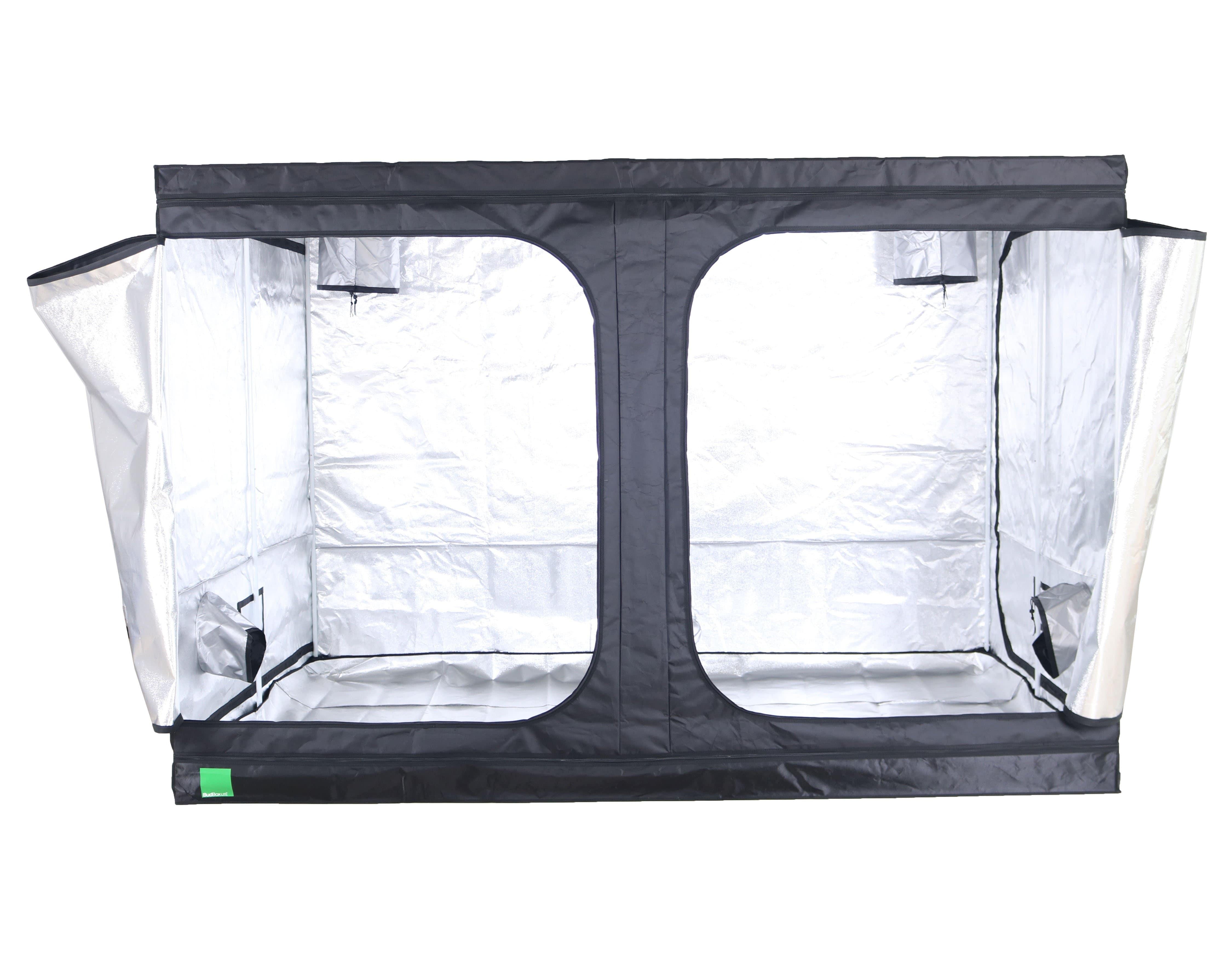 Bud Box Lite Zelt Silber - 300 x 200 x 200cm (19mm Stangen & Metallkanten)