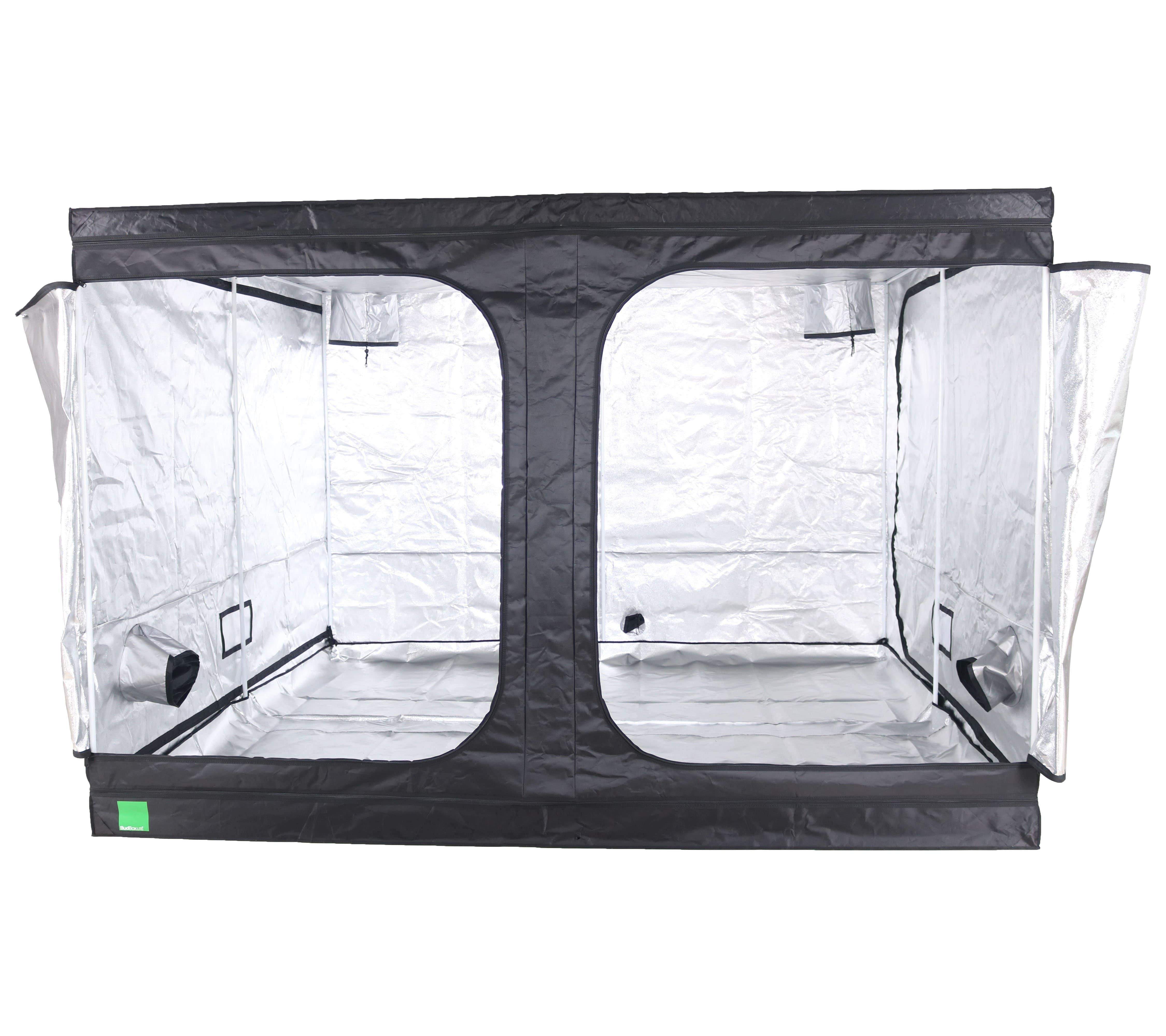 Bud Box Lite Zelt Silber - 300 x 300 x 200cm (19mm Stöcke & Metallecken)